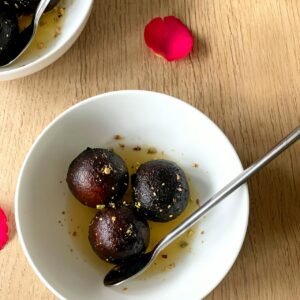 Gulab Jamun with Ice cream